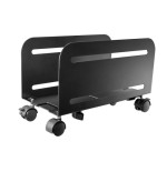 6867-Ewent EW1291 soporte de CPU Carro para equipo informatico Negro