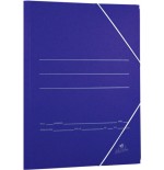 6878-CARPETA CARTON AZUL 500 GR./M2. FOLIO GOMA SENCILLA MARIOLA 1080