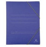 6881-CARPETA CARTON AZUL 500 GR./M2. CUARTO GOMA SOLAPA MARIOLA 1045