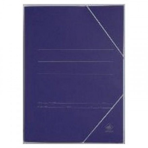 6882-CARPETA CARTON SIMIL PRESPAN 500 GR./M2. FOLIO GOMA SOLAPA AZUL MARIOLA 1525AZ