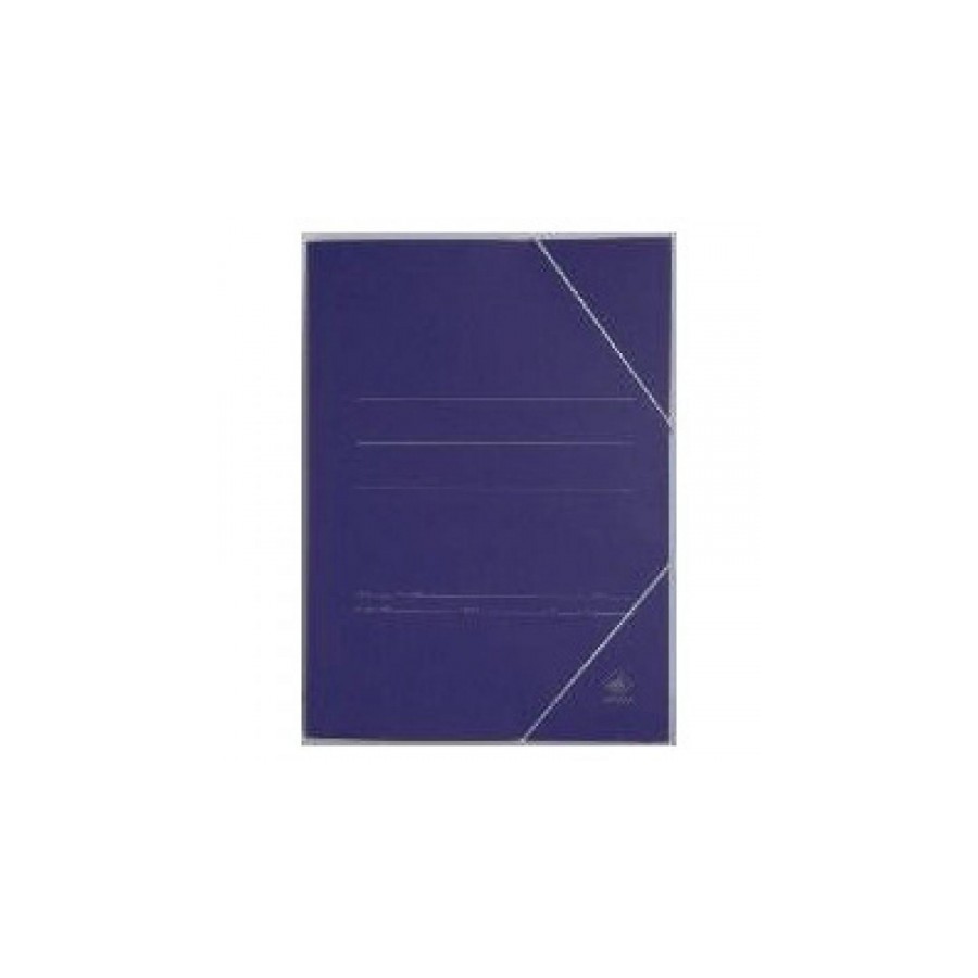 6882-CARPETA CARTON SIMIL PRESPAN 500 GR./M2. FOLIO GOMA SOLAPA AZUL MARIOLA 1525AZ