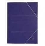 6882-CARPETA CARTON SIMIL PRESPAN 500 GR./M2. FOLIO GOMA SOLAPA AZUL MARIOLA 1525AZ