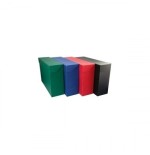 6920-CAJA TRANSFERENCIA FOLIO CARTON FORRADO EN GELTEX (39X25,5 X11 CM) ROJO MARIOLA 1685RO