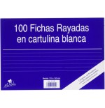6942-100 FICHAS DE CARTULINA RAYADA (215X160 MM) No. 5 MARIOLA 3115R