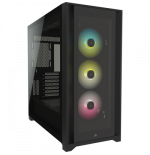 Corsair iCUE 5000X RGB Midi Tower Negro