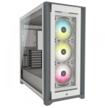 6961-Corsair iCUE 5000X RGB Midi Tower Blanco