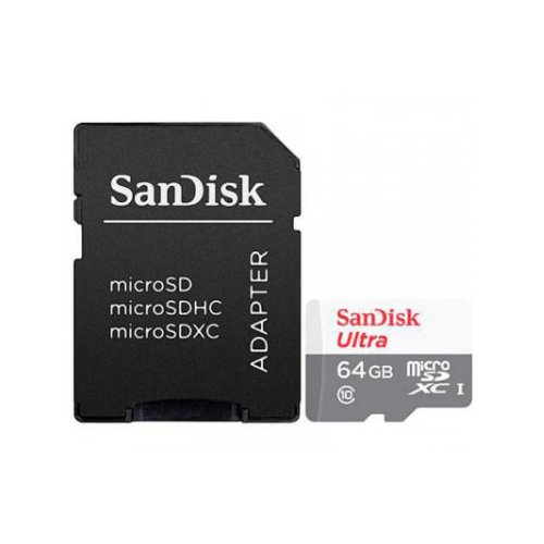 6965-SanDisk 64GB Ultra microSDXC memoria flash Clase 10