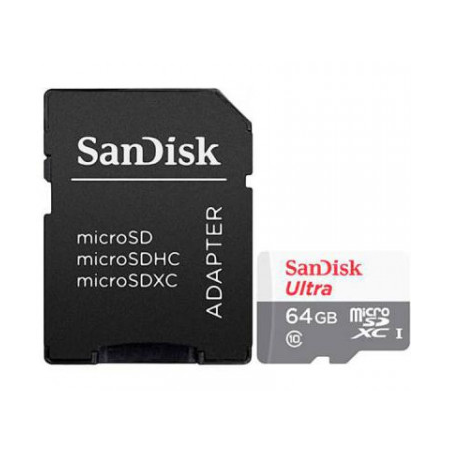 6965-SanDisk 64GB Ultra microSDXC memoria flash Clase 10
