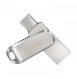 Sandisk Ultra Dual Drive Luxe unidad flash USB 32 GB USB Type-A / USB Type-C 3.2 Gen 1 (3.1 Gen 1) Acero inoxidable