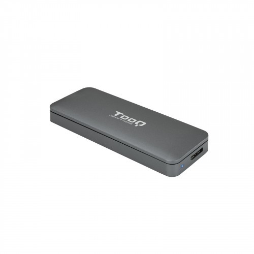 6974-TooQ TQE-2281G caja para disco duro externo M.2 Caja externa para unidad de estado solido (SSD) Gris