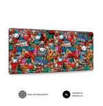 6984-SUBBLIM Alfombrilla Raton Graffiti XL Mouse Pad