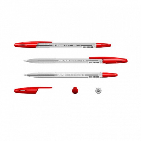 6992-BOLIGRAFO R-301 CLASSIC STICK 1.0, TINTA COLOR: ROJO ERICH KRAUSE 43186