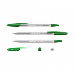6993-BOLIGRAFO R-301 CLASSIC STICK 1.0, TINTA COLOR: VERDE ERICH KRAUSE 43187