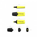 7001-FLUORESCENTE VISIOLINE MINI, COLOR: AMARILLO ERICH KRAUSE 42753