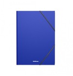 CARPETA CON GOMAS ELASTICAS MATT CLASSIC, A4, AZUL ERICH KRAUSE 53322