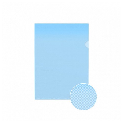 7055-DOSSIER UNERO GLOSSY CLASSIC, A4, AZUL ERICH KRAUSE 50153