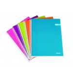 7086-CUADERNO TAPA FORRADA A4 CUADROS 120 HOJAS 70G SURTIDO MODA CLASSIC STRIPES ANCOR 040050