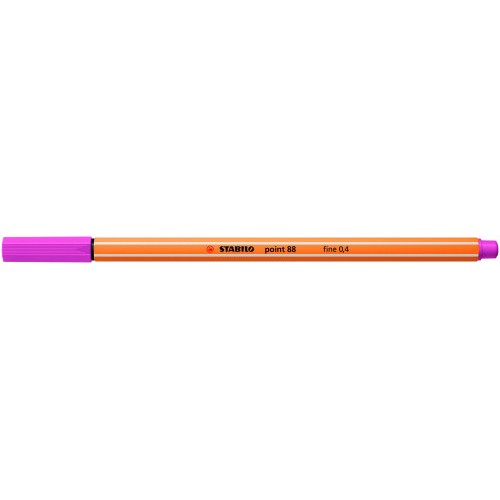 709-ROTULADOR PUNTA FINA POINT 88 0.4MMM MALVA STABILO 88/17