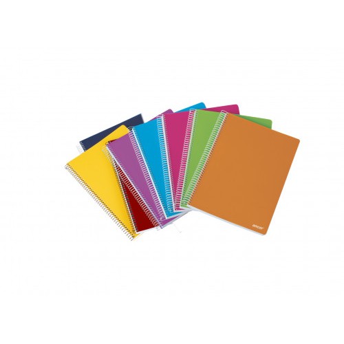7097-CUADERNO TAPA POLIPROPILENO A5 CST 80 HOJAS 90G Q4X4 ST ANCOR 058543