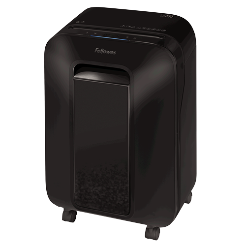 7159-DESTRUCTORA FELLOWES LX-200 MINICORTE NEGRA FELLOWES 5502201