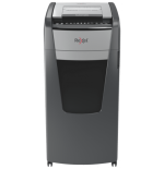 7176-Rexel Optimum AutoFeed+ 600X triturador de papel Corte cruzado 55 dB 23 cm Negro, Plata