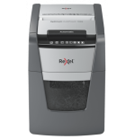 7182-Rexel Optimum AutoFeed+ 100X triturador de papel Corte cruzado 55 dB 22 cm Negro, Gris