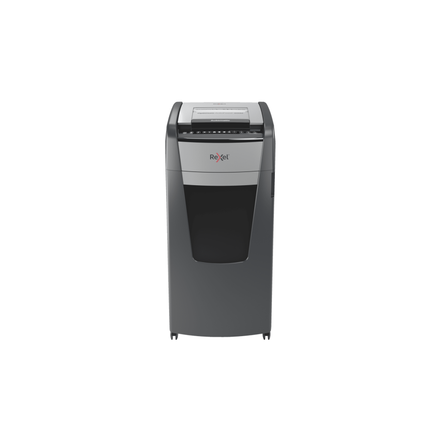 7186-Rexel AutoFeed+ 600M triturador de papel Microcorte 55 dB 23 cm Negro, Gris