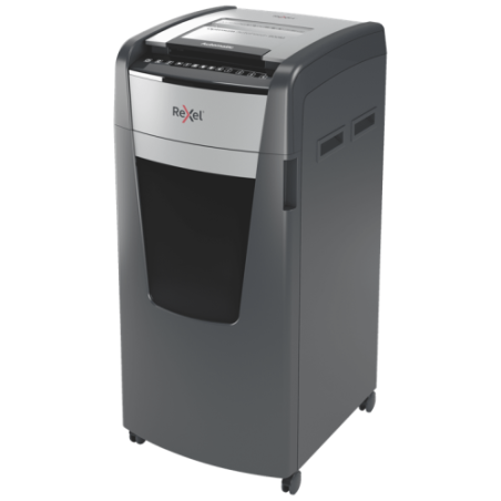 7187-Rexel AutoFeed+ 600M triturador de papel Microcorte 55 dB 23 cm Negro, Gris