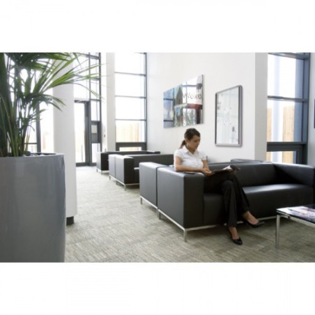 7223-VITRINA NOBO DE INTERIOR FONDO METAL 4 X A4 HOJAS NOBO 1902557