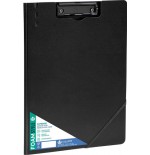 7244-CARPETA C/PINZA A4 POLIPROPILENO RIGIDO FOAM STLYE NEGRO CARCHIVO 63040106