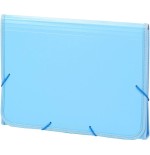 7249-ACORDEON POLIPROPILENO SOFT FOLIO 13 DEPARTAMENTOS RIBETE GOMA AZUL CARCHIVO 19260010