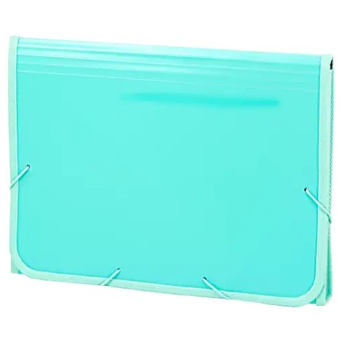 7252-ACORDEON POLIPROPILENO SOFT FOLIO 13 DEPARTAMENTOS RIBETE GOMA MENTA CARCHIVO 19260017