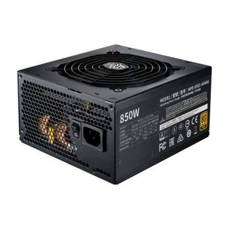 Cooler Master MWE Gold 850 - V2 Full Modular unidad de fuente de alimentacion 850 W 24-pin ATX ATX Negro