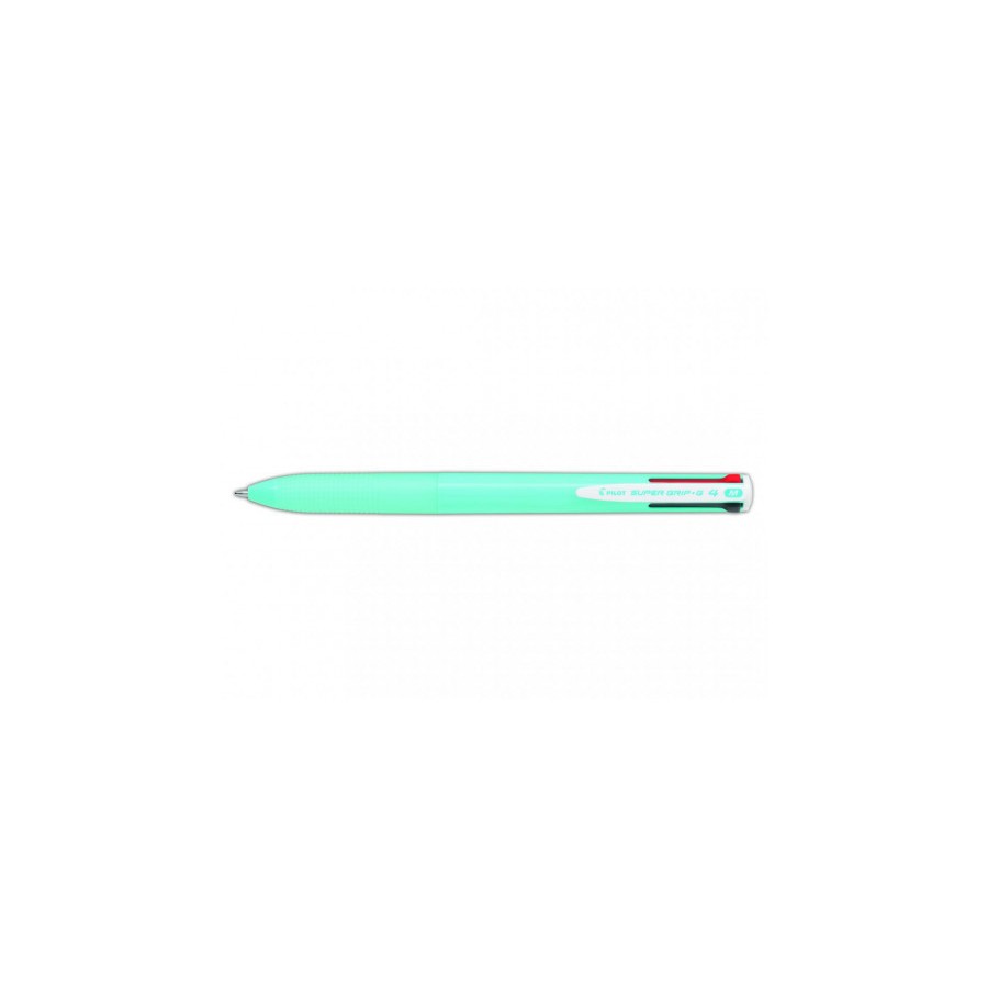 7315-BOLIGRAFO SUPERGRIP G - 4 COLORES - CUERPO COLOR- AZUL CLARO PILOT BPKGG-35M-LB