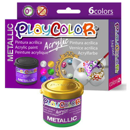 7321-Playcolor Liquid Pintura para carteles 40 ml 6 pieza(s)
