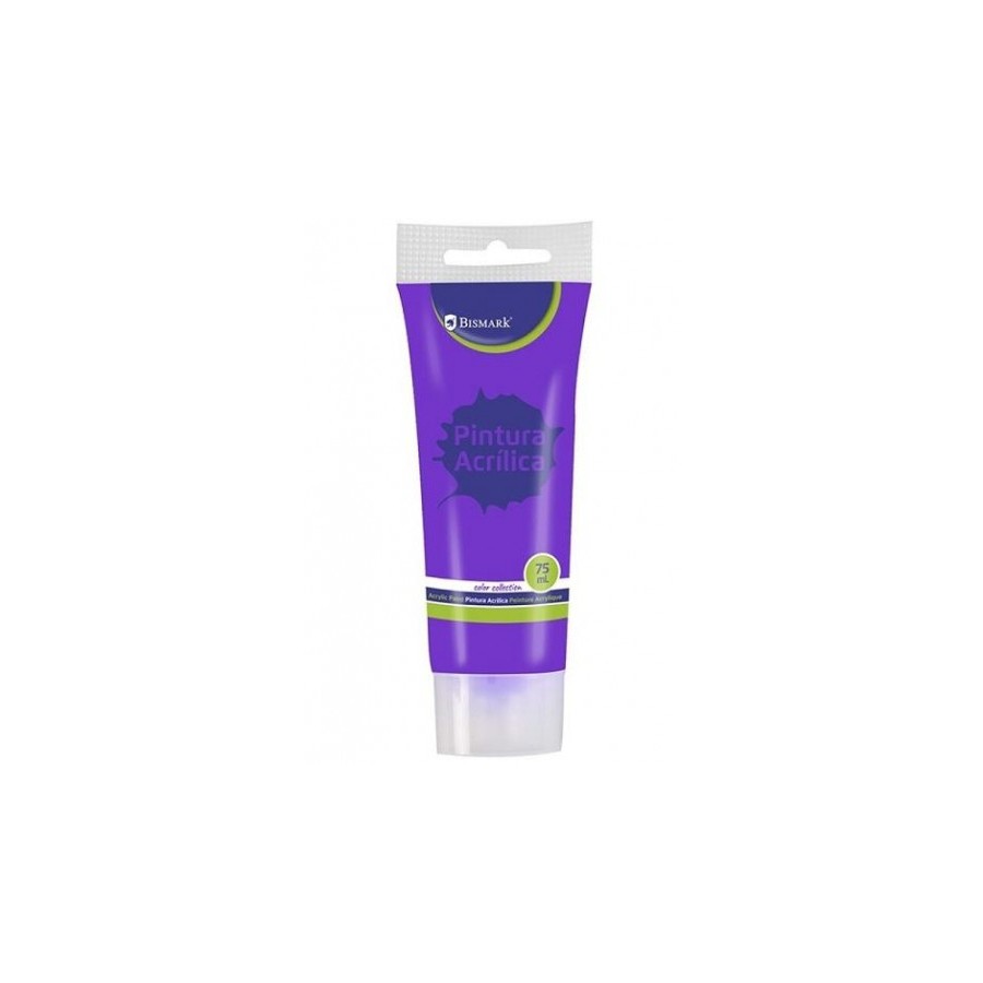 7337-BOTE PINTURA ACRILICA 75 ML MORADO BISMARK 328524