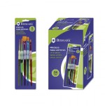 7366-SET 5 PINCELES ARTISTICOS C/ ANTIDESLIZANTE BISMARK 326169