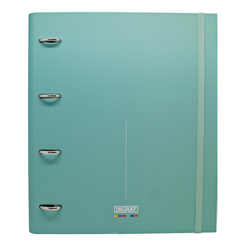 Ingraf 350761 carpeta de carton A4 Turquesa