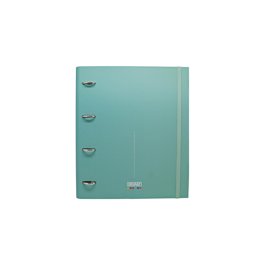 Ingraf 350761 carpeta de carton A4 Turquesa