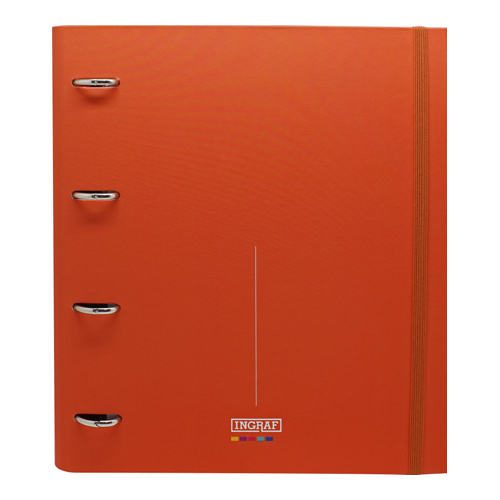 Ingraf 350762 carpeta de carton A4 Naranja