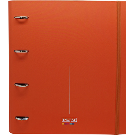 Ingraf 350762 carpeta de carton A4 Naranja