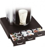 7387-ORGANIZADOR LA HORA DEL CAFE 3 CAJONES PARA CAPSULAS 325X340X65 MM NEGRO ARCHIVO 2000 CD902 NE