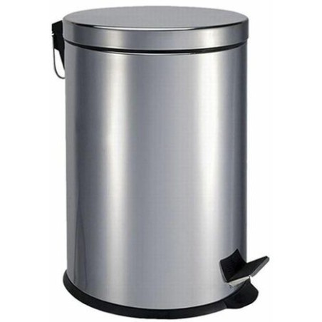 7482-PAPELERA ACERO CON PEDAL 5L PULL IMPORT DP504