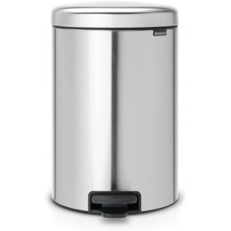 7485-PAPELERA ACERO CON PEDAL 30L PULL IMPORT DP506