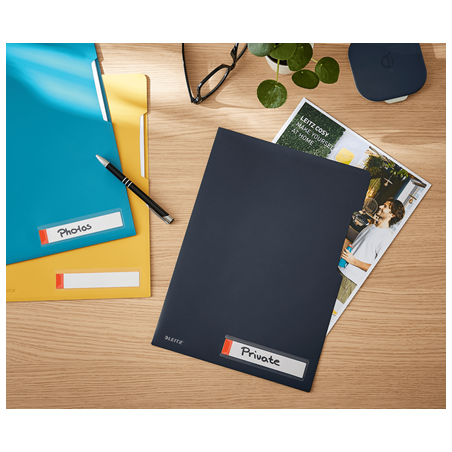 7518-P-3 DOSSIER PRIVACIDAD COSY GRIS LEITZ 47080089