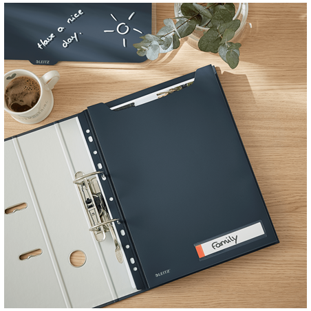 7520-P-3 FUNDA PRIV. COSY GRAN CAPACIDAD GRIS LEITZ 46680089