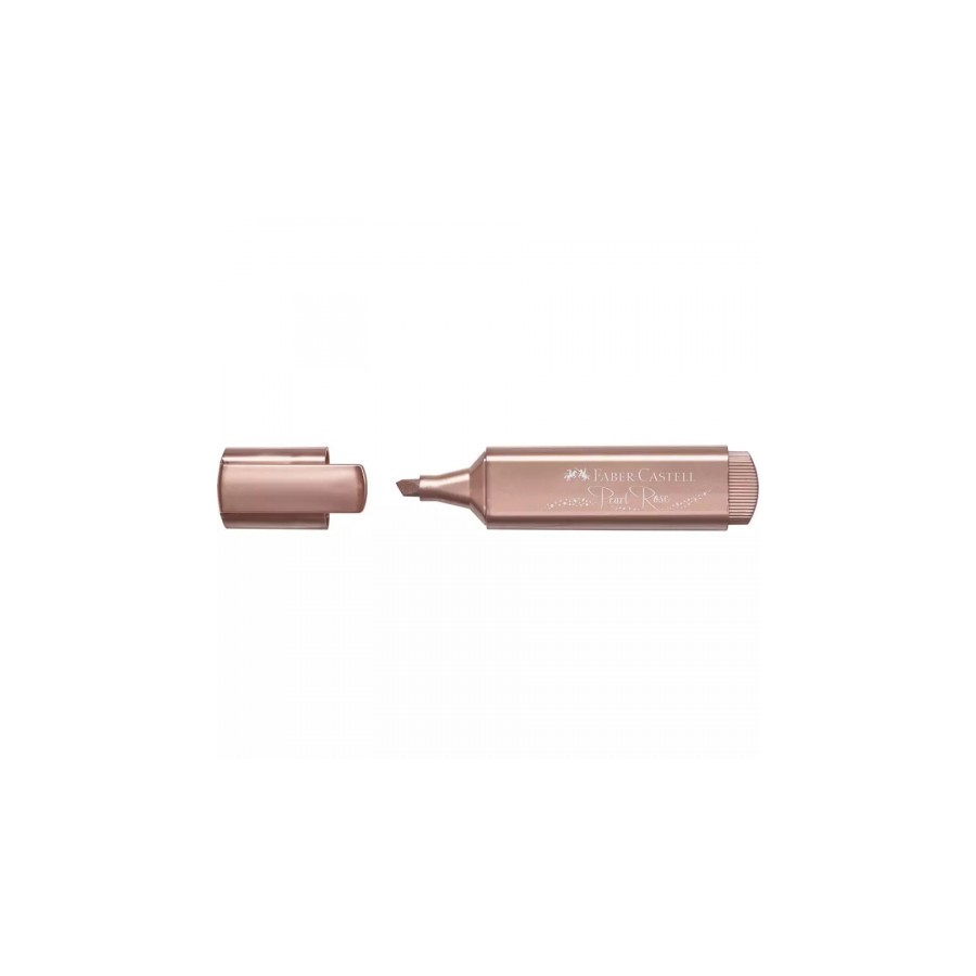 7523-MARCADOR TEXTLINER "METALICO". COLOR: ORO ROSA. FABER CASTELL 154626