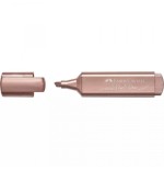 7523-MARCADOR TEXTLINER "METALICO". COLOR: ORO ROSA. FABER CASTELL 154626