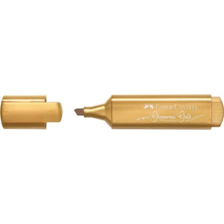 7526-Faber-Castell 154650 marcador 1 pieza(s) Punta de cincel Oro