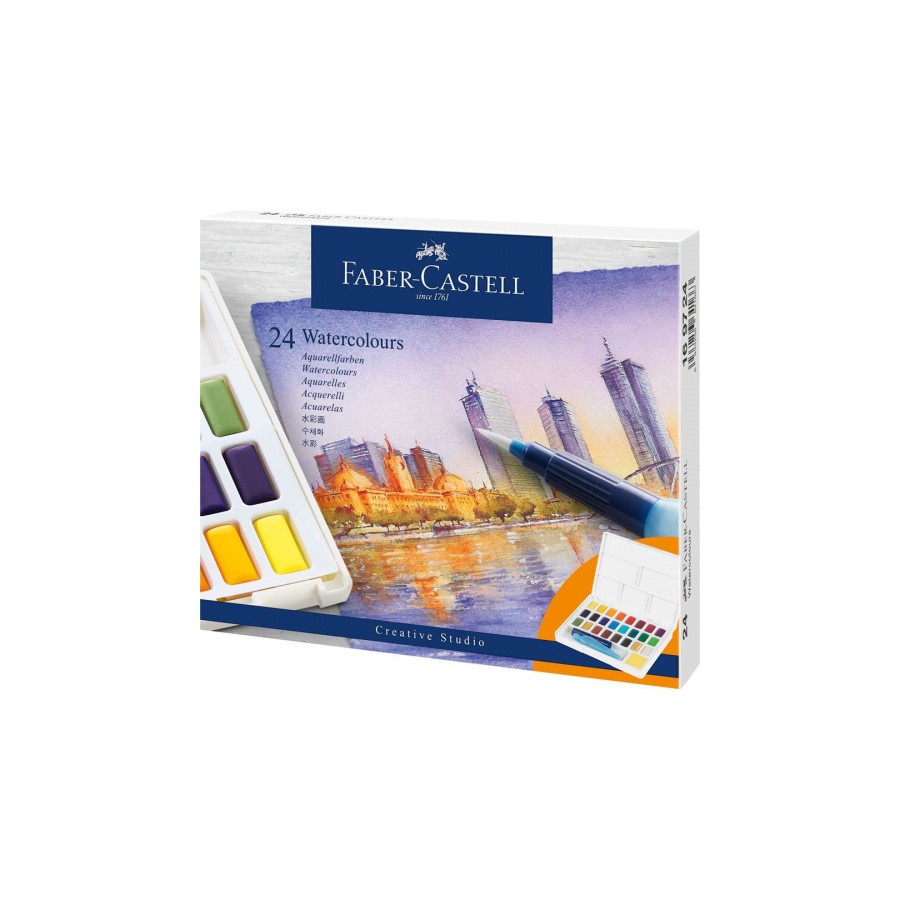 7531-ESTUCHE CON 24 ACUARELAS CREATIVE STUDIO. FABER CASTELL 169724
